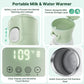 16000Mah Rechargeable Baby Bottle Warmer | 3-5 Mins Fast Heating Baby-Safe | 17Oz with Timer & Temp Control for Travel, Breast Milk, Formula