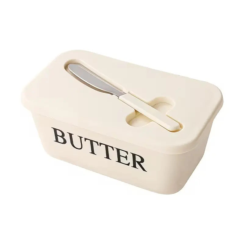 Elegant Butter Box Set with Lid, Easy Clean Butter Storage Container, Refrigerator Safe, Dishwasher Safe, Ideal for Home, Weddings, Camping, Food Storage Container