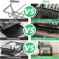 2 Tier Large Dish Drying Rack,Drying Rack with Automatic Drainboard,Rustproof Dish Drainer with Removable Utensil Holder, Cups Holder