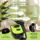 Household and Car Steam Cleaner, 1500W Power, 3-Level Adjustable, 1.4L Large-Capacity Water Tank, Comes with 15 Accessories, Handheld Steam Cleaner, Suitable for Fine Cleaning of Cars, Kitchen Grease, Tile Grout Cleaning, and Furniture Cleaning.