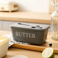 Elegant Butter Box Set with Lid, Easy Clean Butter Storage Container, Refrigerator Safe, Dishwasher Safe, Ideal for Home, Weddings, Camping, Food Storage Container