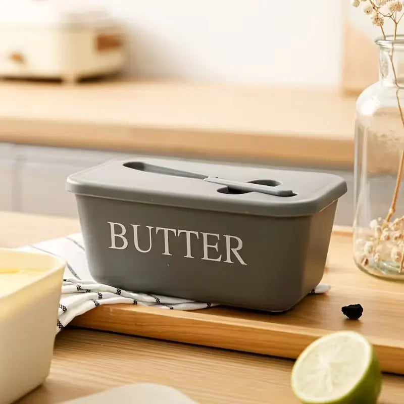 Elegant Butter Box Set with Lid, Easy Clean Butter Storage Container, Refrigerator Safe, Dishwasher Safe, Ideal for Home, Weddings, Camping, Food Storage Container