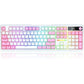 Redragon K762 Wireless Gasket Gaming Keyboard W/Hype Screen & Knob, 104 Keys Mechanical Keyboard, Easy-Control 1.14’’ TFT Info Display, 5-Layer Noise Dampening, round PBT Keycaps, Custom Linear Switch