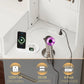 58.3”Vanity Desk with Mirror and Replaceable Lights & Charging Station,Bedroom Dressing Table,Large Vanity Set,8 Drawers and 2 Cabinets,Makeup Vanity Table with Charging Station,Without Stool
