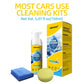 Stop Scrubbing! QIFOR Pro Foam Cleaner: Deep Stain Removal for Car Interior & Home Furniture. Safe on Plastic, Fabric & Upholstery